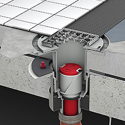 Drainage pour applications intérieures