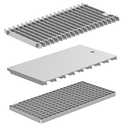 Grilles pour caniveau modulaire 125