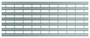 ACO Drainlock grille, NW 100, classe B 125