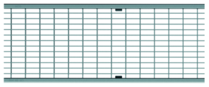 ACO Drainlock grille, NW 150, classe B 125
