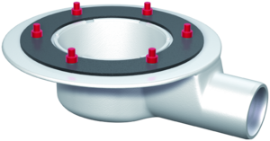 Corps de siphon avec sortie latérale à 1,5°
