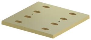 Plaque de sol climatique
