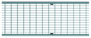 ACO Drainlock grille, NW 150, classe C 250