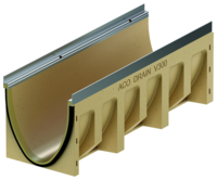 Gootlichaam zonder verval, 1000 mm