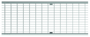 ACO Drainlock grille, NW 150, classe B 125
