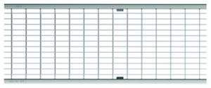 ACO Drainlock grille, NW 150, classe C 250