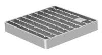 ACO grille à barreaux hygiénique