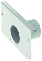 Kopplaat met 50 mm afvoer