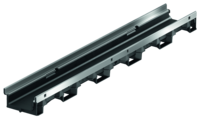 Vlakke goten zonder verval, 1000 mm