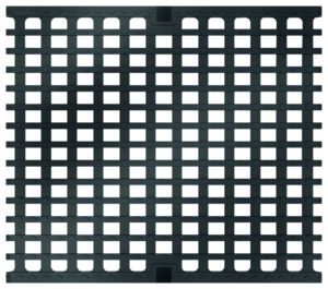 ACO Drainlock grille, NW 400, classe E 600