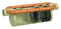 Oleopator bypass G-H - geïntegreerd