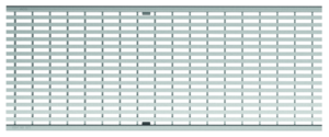 ACO Drainlock grille, NW 200, classe B 125