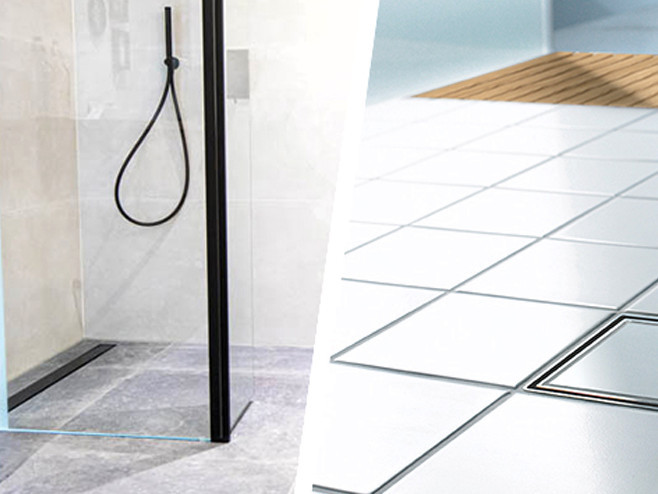 Caniveau de douche ou siphon de douche ? That’s the question !