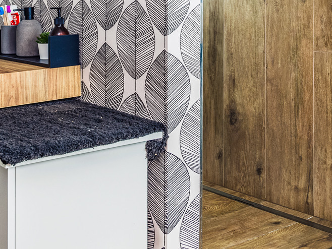 Aco De familie Blondeel viel voor het design en comfort van de Showerdrain S+ douchegoot