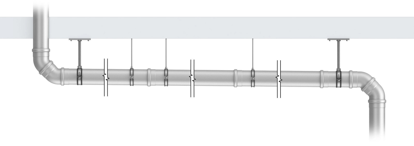 ACO Pipe Buizen Plafond