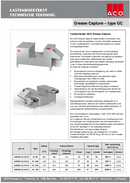 Lastenboektekst ACO Grease Capture