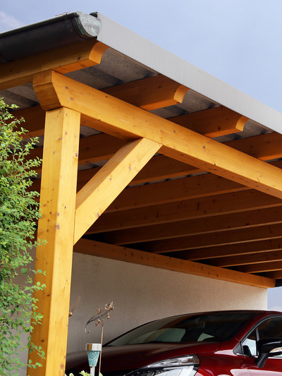 [Translate to Français:] Carport afwatering infiltratie