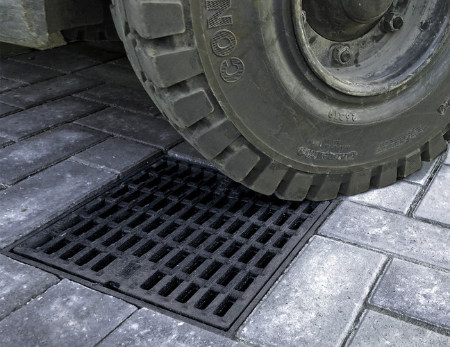 Multipoint afvoerput voor zware belastingen