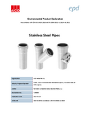 EPD And COA ACO Stainless Steel Pipes 2024