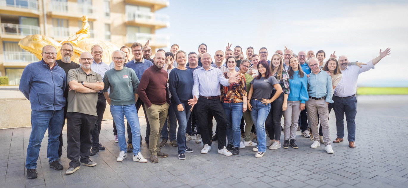 Photo du groupe ACO Belgium employés