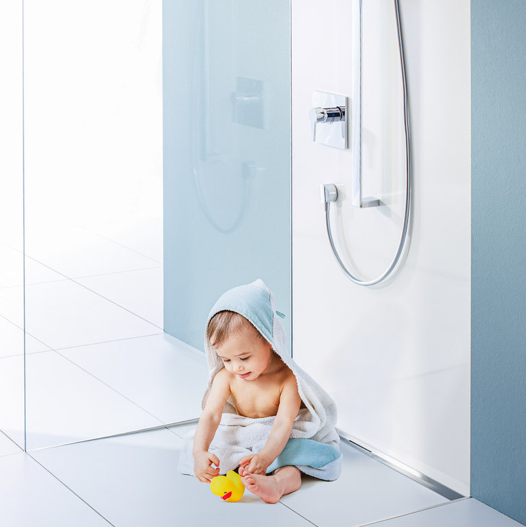 ACO ShowerDrain S+ verfijnde douchegoot voor inloopdouches