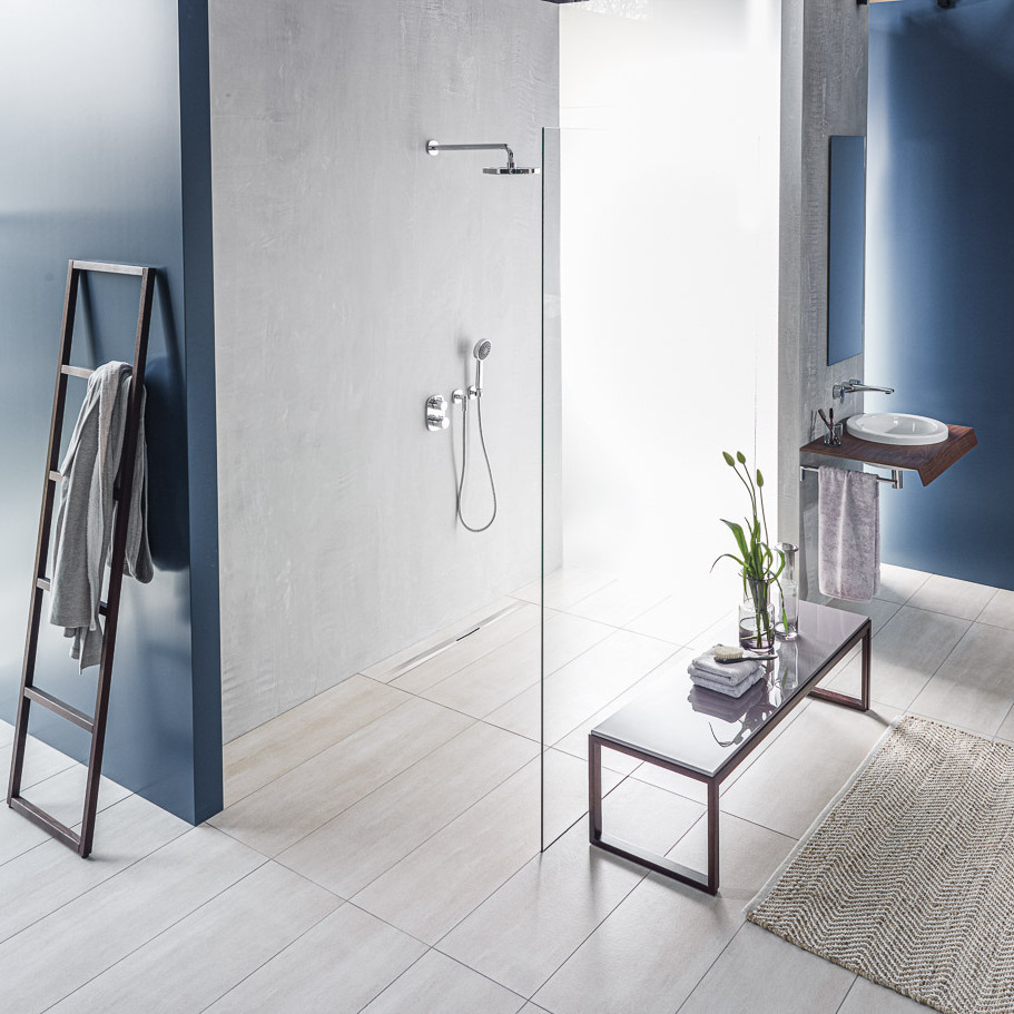 Caniveau de douche raffiné ACO ShowerDrain S+ pour les douches de plain-pied