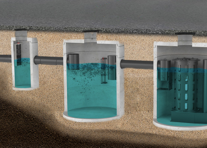 [Translate to Français:] ACO Granulo Smart - De granulaatafscheider die microplastics tegenhoudt