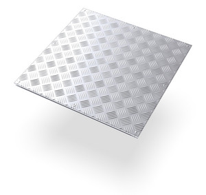 Toptek Solid Traanplaatdeksel Aluminium