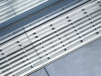 Grille passerelle longitudinale