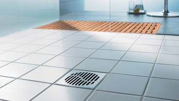 Afvoerputten voor inloopdouches en sanitaire ruimtes