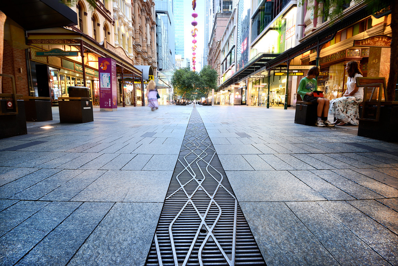 Caniveaux de drainage ACO Urban Design