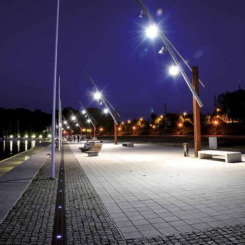 Caniveaux de drainage ACO Lightpoint avec éclairage par LED