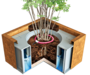 Doorsnede ClimateBoxx boombak
