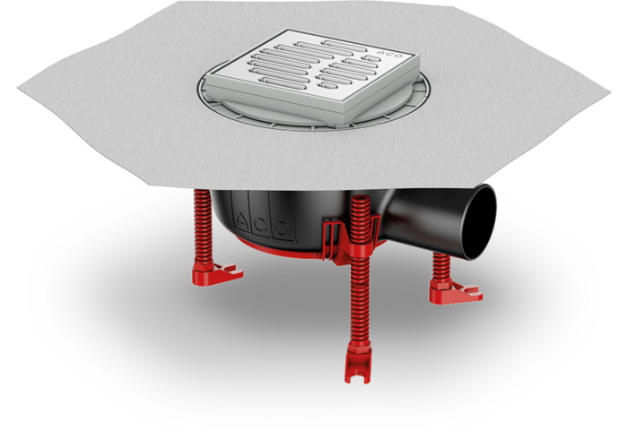 ACO EasyFlow+ afvoerput voor de doucheruimte