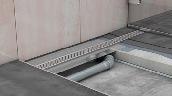 Hoe Een Douchegoot Plaatsen Thumb