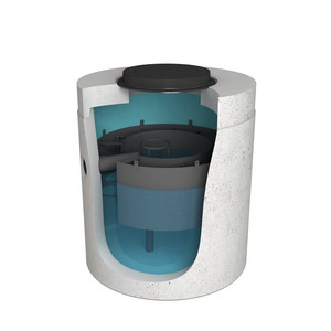 Aco Oleosmart-c Olieafscheider Rendering