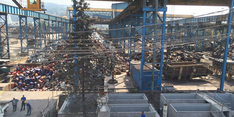 Une gestion efficace de l’eau décharge le système d’égouttage des terrains de recyclage