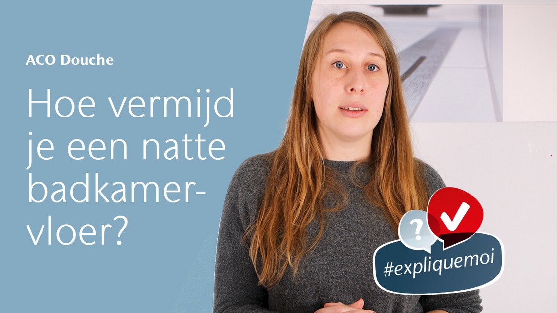 Een inloopdouche? Zo vermijd je een natte badkamervloer!