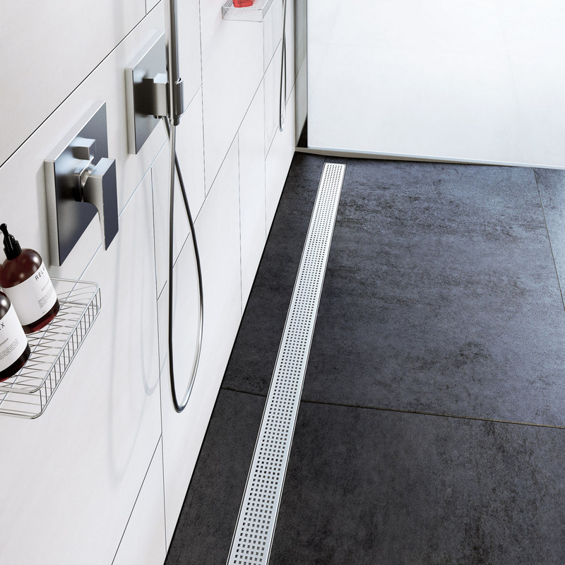 Drainage pour les espaces sanitaires
