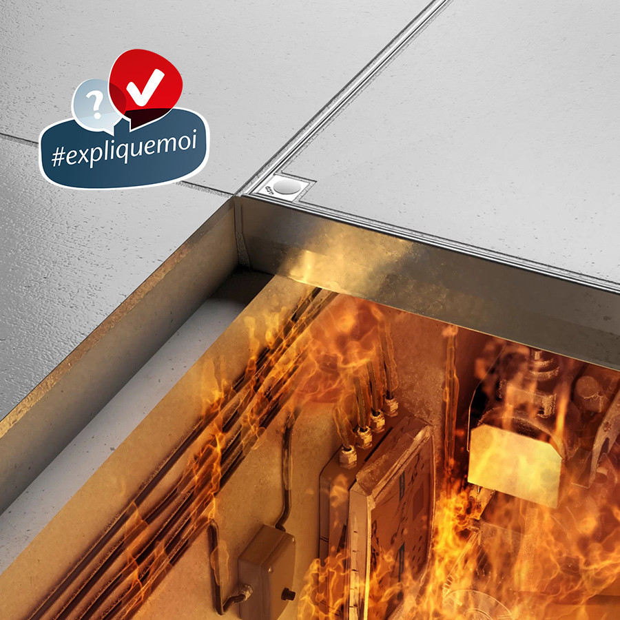Pourquoi placer des cou-
vercles résistant au feu?
