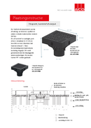 Plaatsingsinstructies Plaatsingsinstructies