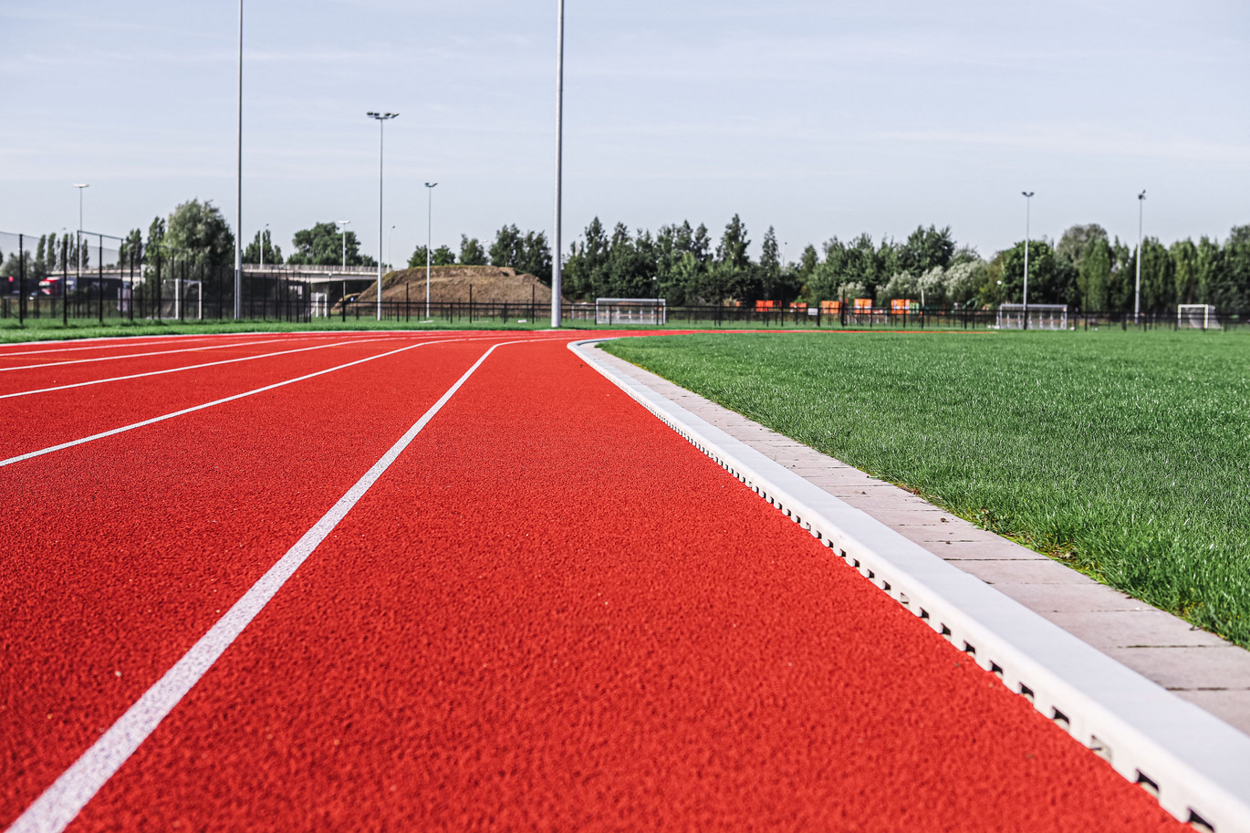 Nouvelle piste de sport à De Pinte