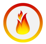 Brandwerende Deksels Brand Symbool