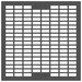 Grille caillebotis en matière synthétique