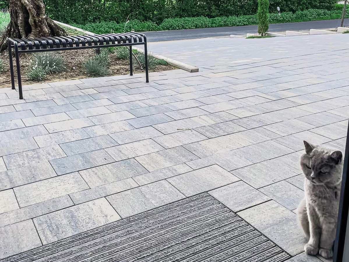 Tapis drainant CleanBox pour la porte d'entrée