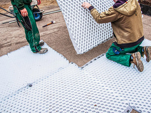 ACO Grindmatten Inbouw Gescrhankte Plaatsing