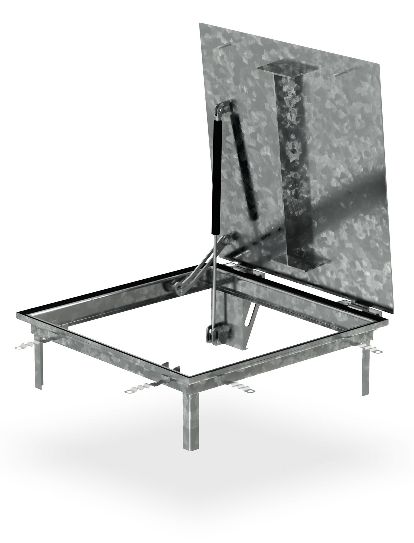 Couvercle ACO TopTek Solid Assist en acier galvanisé