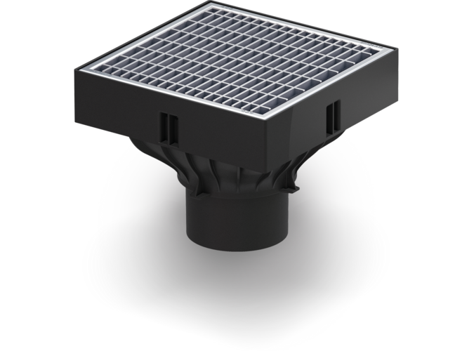 Siphon de sol Xtrapoint en matière synthétique