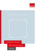 Instructions de pose ACO Toptek Paving (EN)
