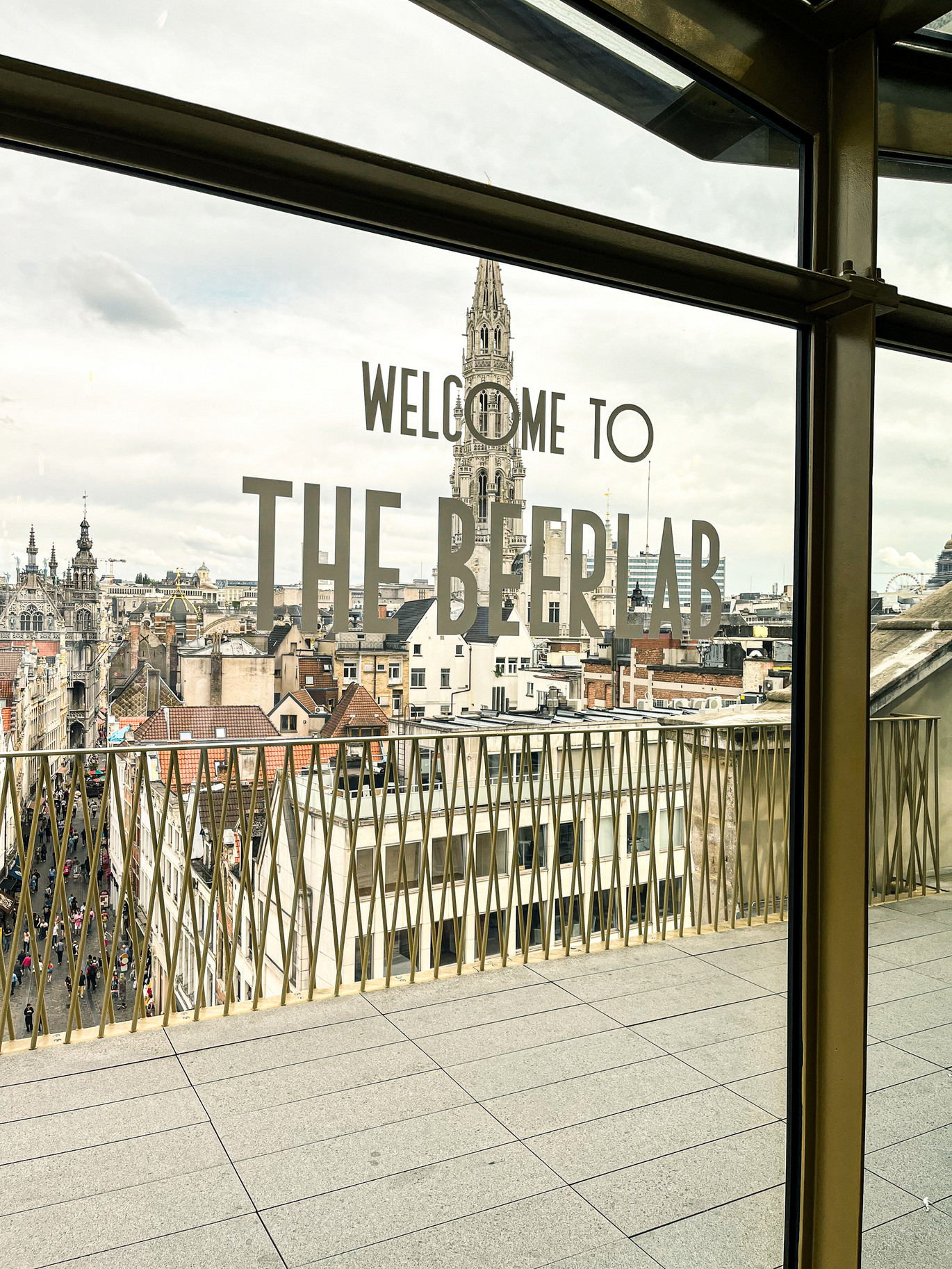 The Beerlab op Skybar in Brussel